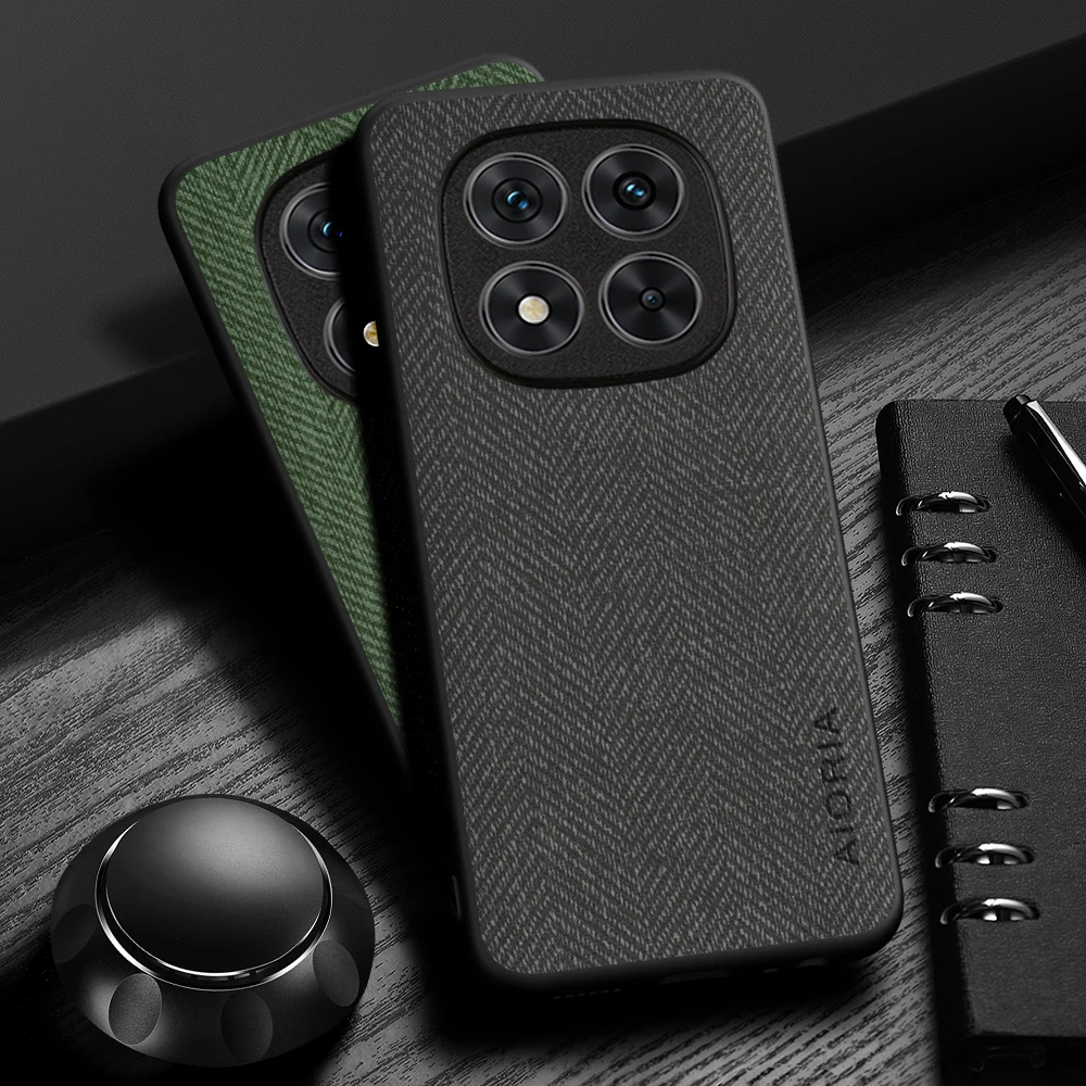 Elegant Leather Wood Grain Cover - Simple, Lightweight, Durable Protective Case