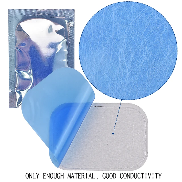20/10Pcs EMS Hydrogel Electrode Gel Pad For Hip Abdominal ABS Fitness Muscle Stimulator Trainer Exerciser Body Slimming Massager 4