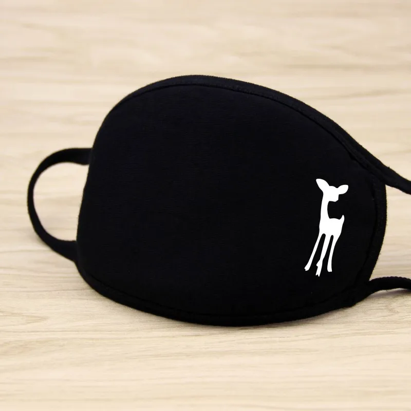Unisex Black Reusable Cotton Face Mask – Dustproof, Washable, Stylish Mask