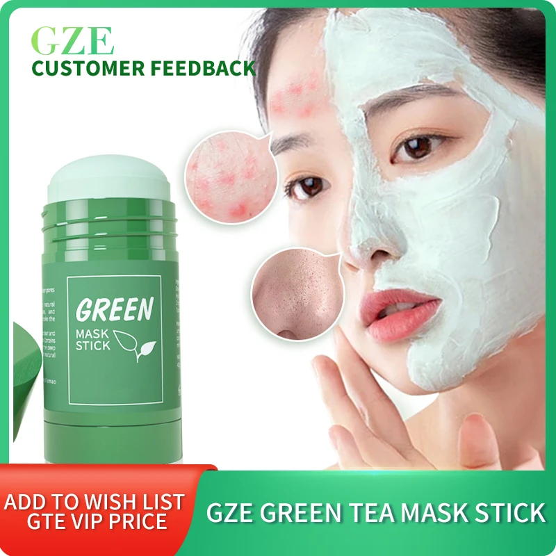 Melao Green Tea Mask Stick For Face Blackhead Remover Deep Pore Cleansing Moisturizing