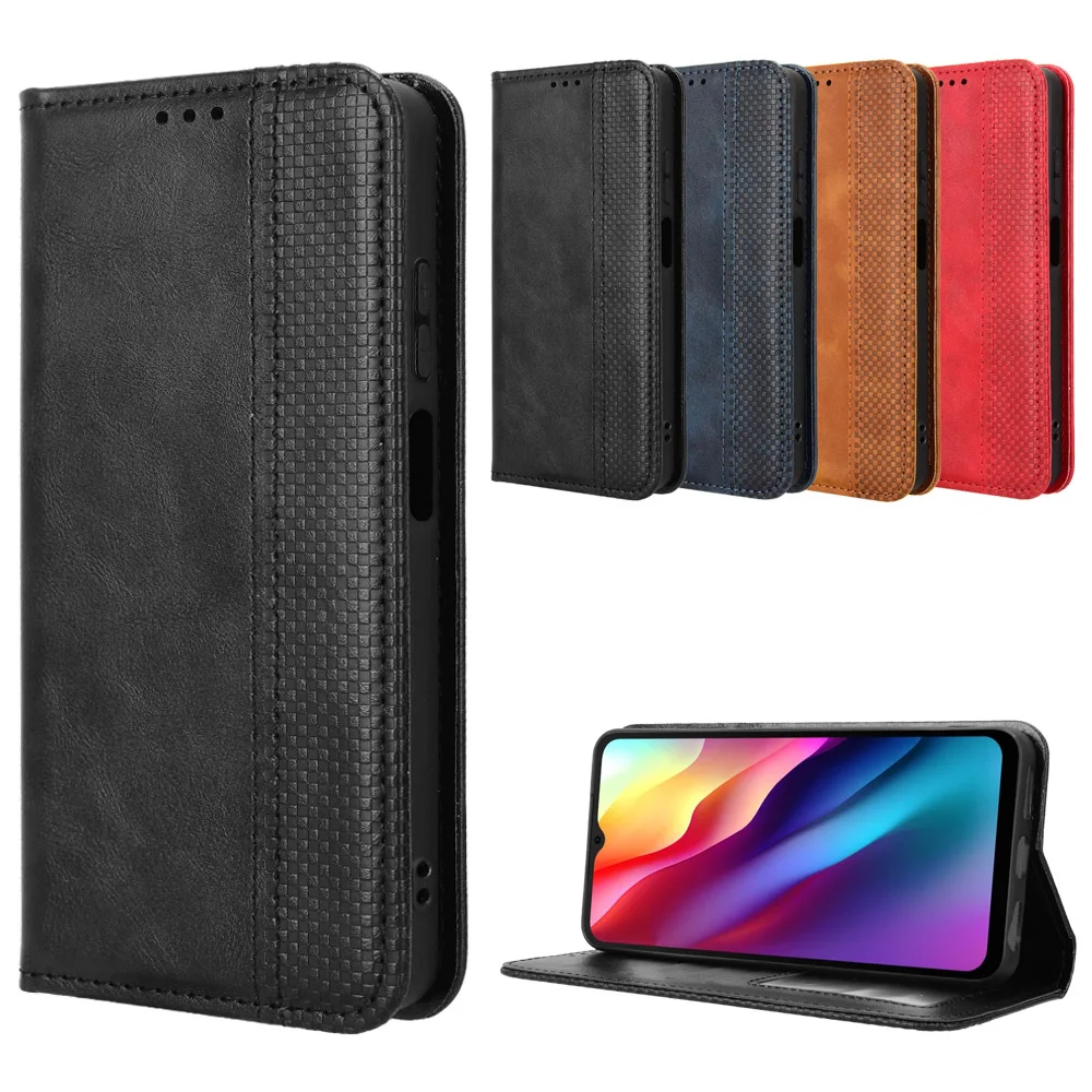 High-Quality PU Leather + TPU Protective Flip Wallet Phone Case - Anti-Knock Design