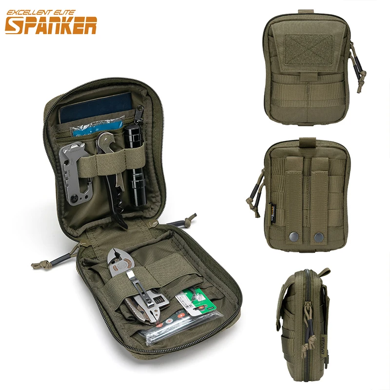 Organizer Parasole EXCELLENT ELITE SPANKER, In Nylon Cordura 500D, Multitasche, Per Riporre Oggetti Piccoli In Auto - 2