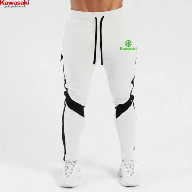 Pantalons de course Kawasaki, pantalons de course imprimés fitness, pantalons en laine pour hommes, grands pantalons de yoga pour la course, vêtements de marque, grande promotion 1