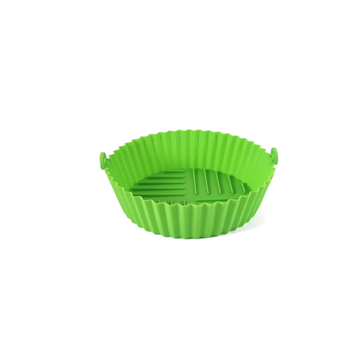 Silicone Foldable Air Fryer Baking Tray - High-Temperature Resistant, Easy-Clean Oven Mat