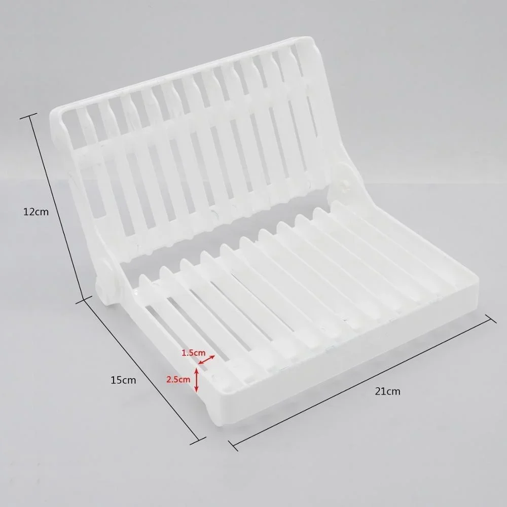 Kitchen Accessories Rein Folding Plate Draining Rack Dish Storage Rack Dish Drying Rack Kitchen Organizer