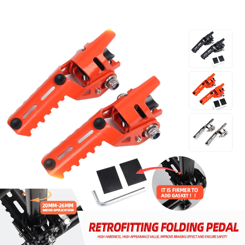 Motorcycle Accessories Motorcycle Foot Pedals Motorcycle Footrests For BMW R1250GS R 1200 1250 GS ADV Adventure LC HP GSA 2013-Motorcycle Highway Front Foot Pegs Folding Footrests Clamps