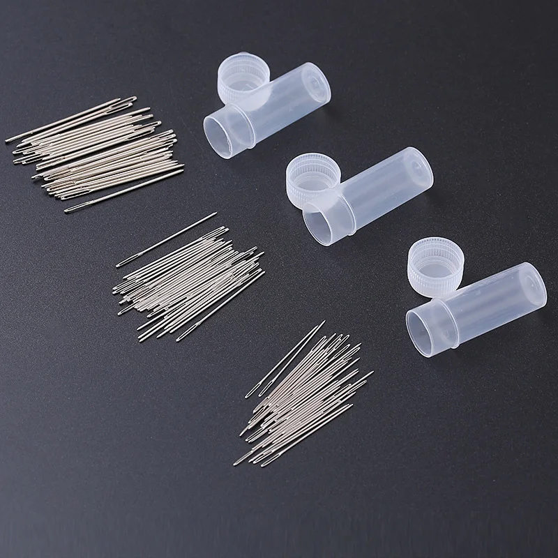 Sewing Needles 30pcs No.22/24/26 Embroidery Fabric Cross Stitch Knitting Needle Stainless Steel DIY Crafts