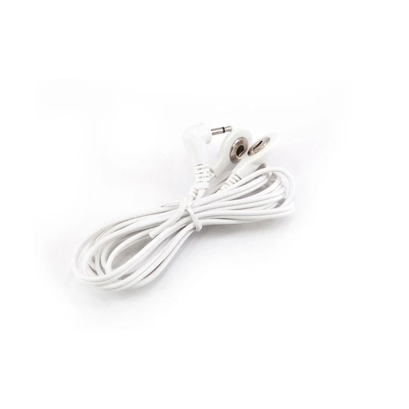 Machine Massager Button Cable Electrode Pads Standard Connection Massage For 2 Way + 4-Way TENS Unit Lead Wires Cables electrode pads electrode lead wires
