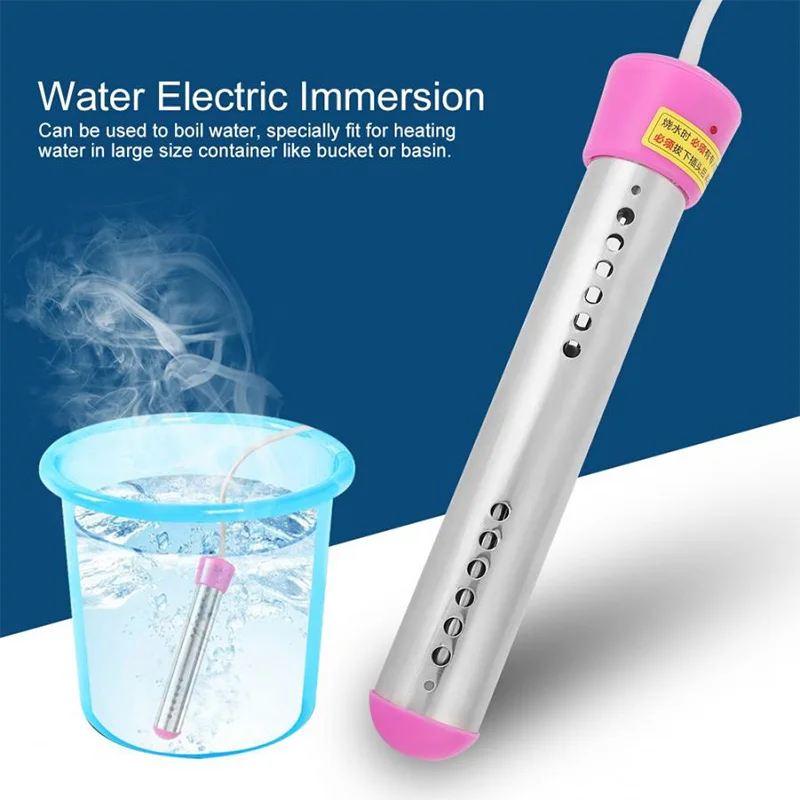 3000W Electric Heater 110V 220V Suspension Water Boiler Water Heating Element Immersion Heater Bathroom Swimming Pool US/EU