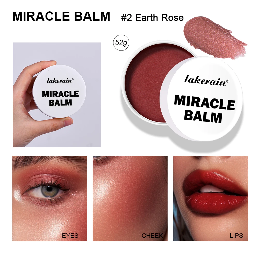 Lakerain Moisturizing Miracle Balm Contains Vitamin E Facial Highlight Concealer Enhances Skin Hydration&Elasticity Face Makeup facial concealer