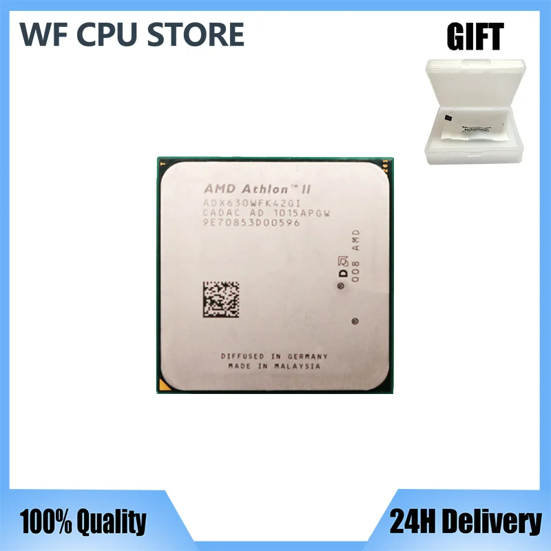 Amd Athlon Ii X4 630 2.8 Ghz AMD Athlon II X4 630 2.8 GHz Quad Core CPU Processor ADX630WFK42GI