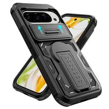Stand Holder Cell Phone Accessories Case for Google Pixel 10 Pro XL Pixel10 Pixel9 Pixel 9 Pro Back Cover Shell 1