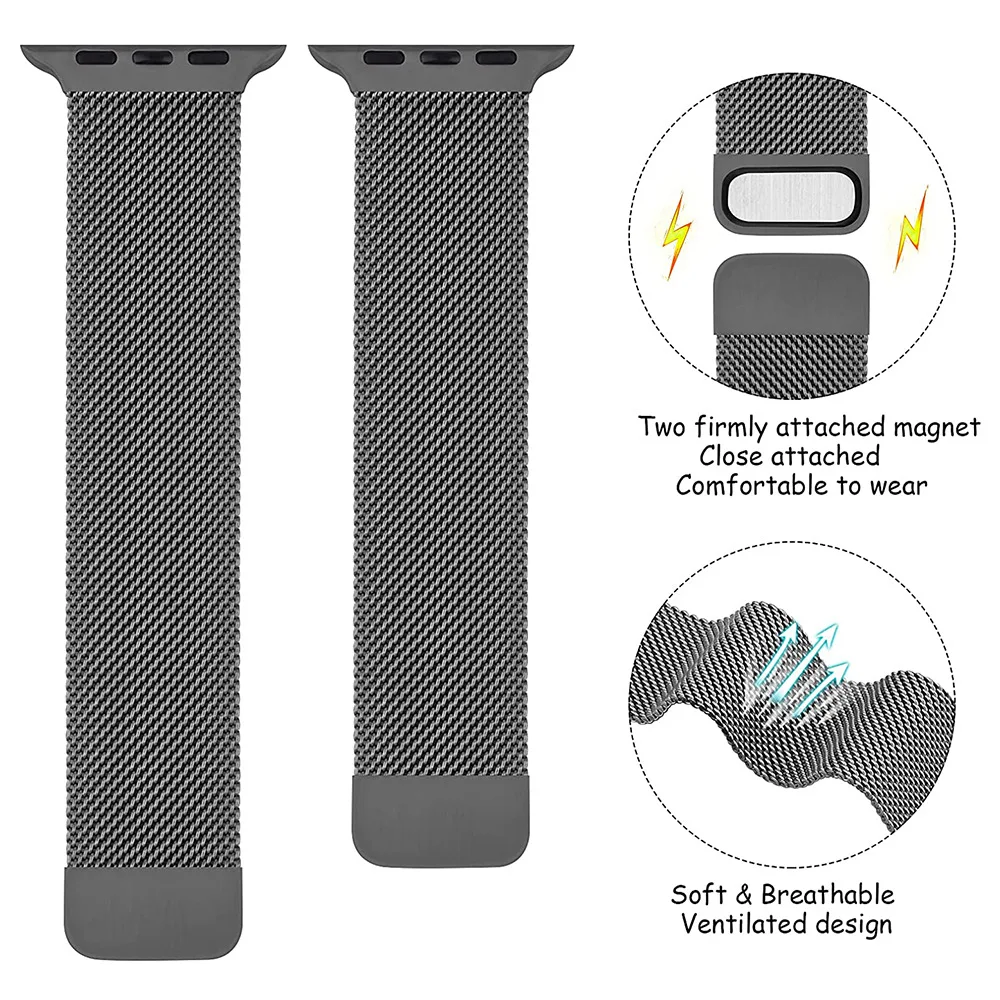 Milanese Loop Bracelet Strap