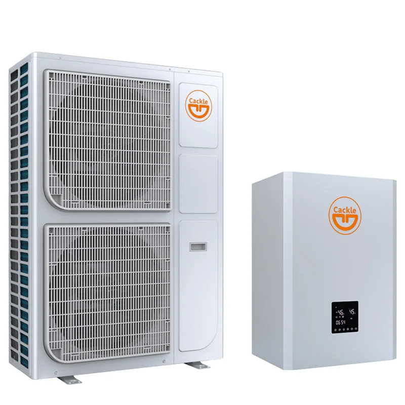 China best selling 15kw 20kw 22kw warmepumpe luft wasser air source mini  split heat pump R32 evi hot water heat pump heating