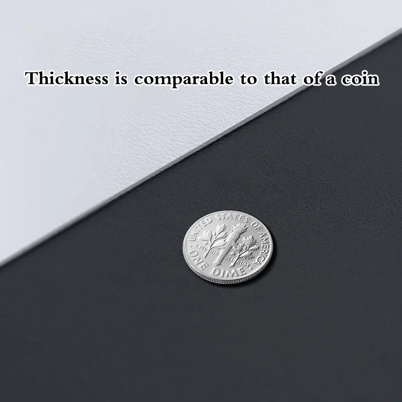 Elegant PU Leather Waterproof Mouse Pad - Anti-Slip Desk Accessory