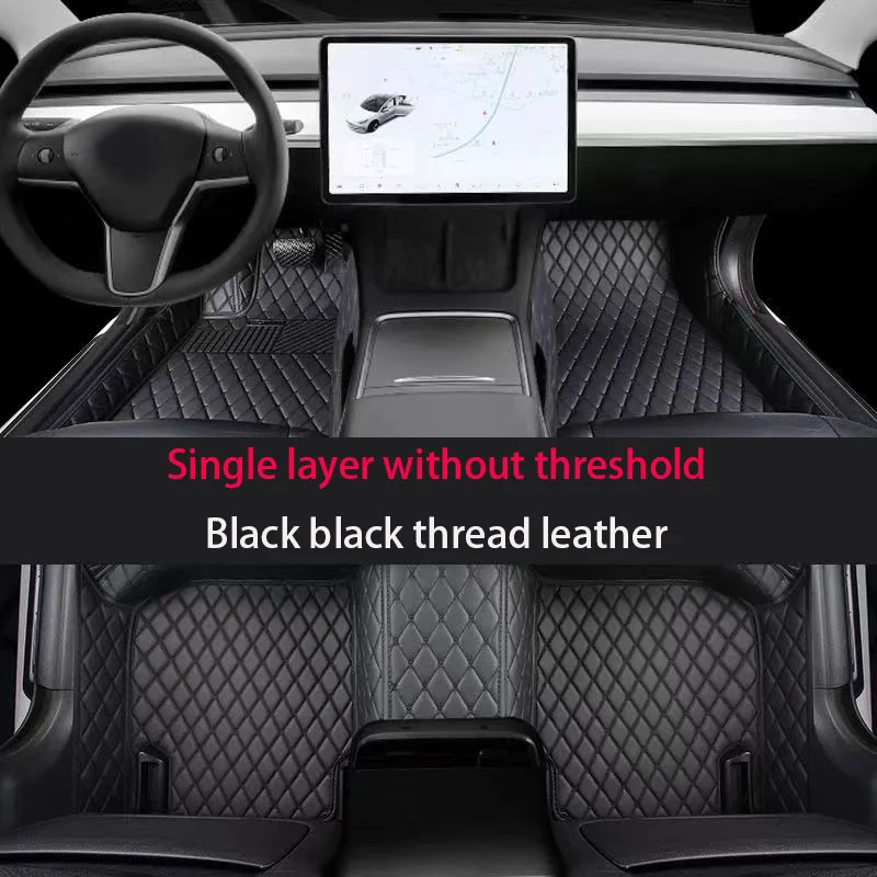 Suitable for Tesla Model 3, Model Y, Model S, and Model X full surround car floor mats