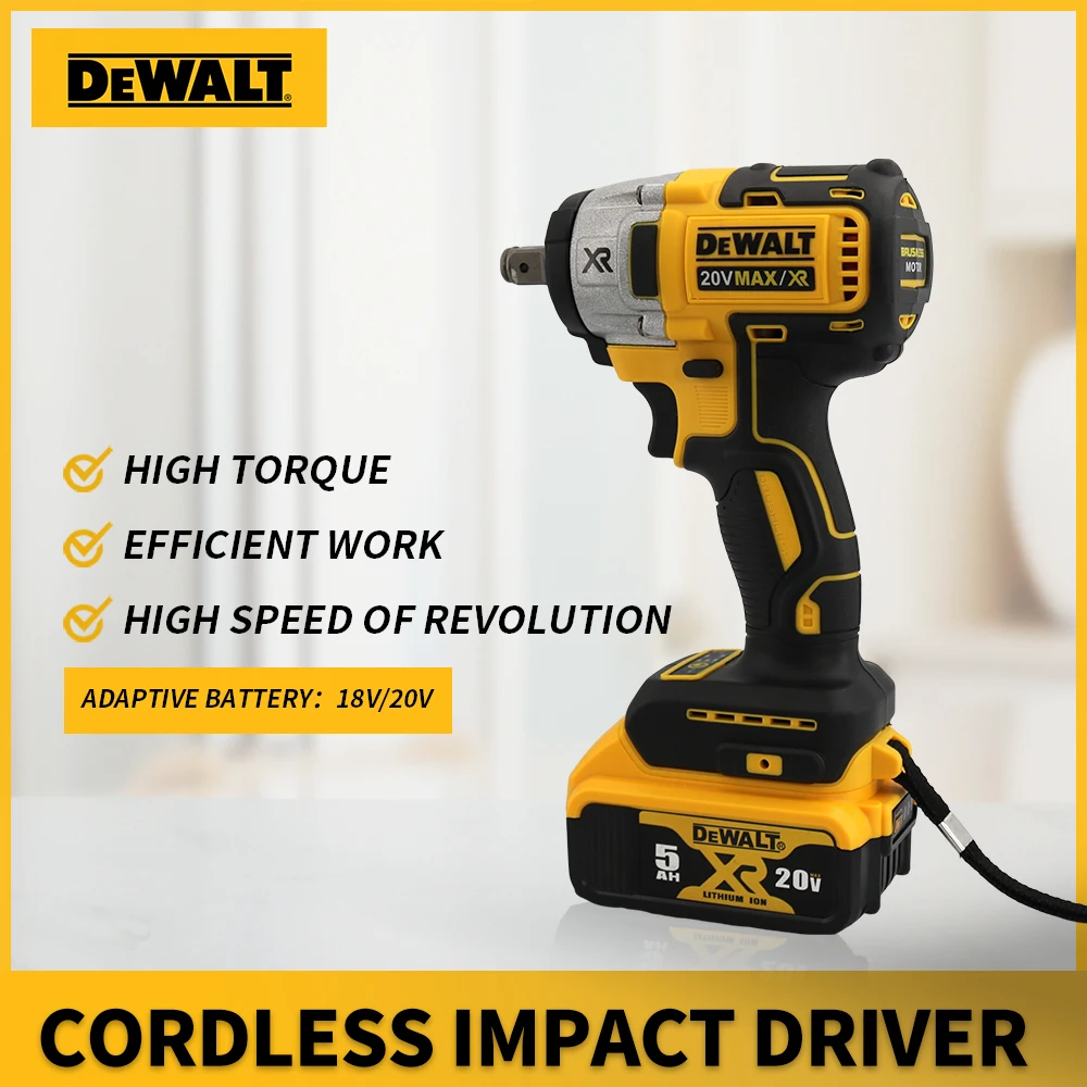 DeWalt DCF891 18v XR Cordless Brushless 1/2 Compact High Torque Wrench | Impact Wrenches