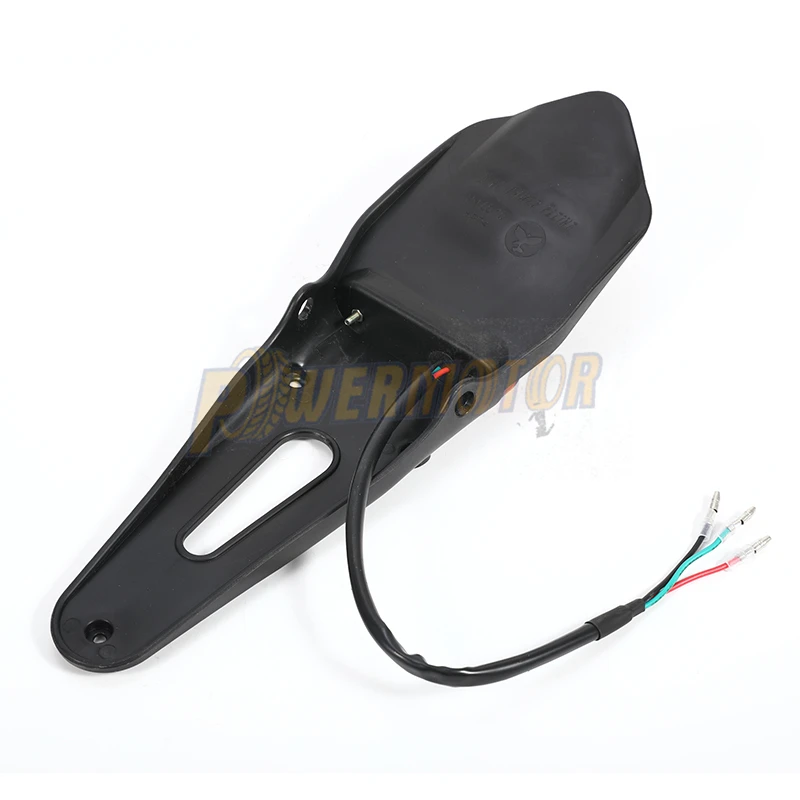 Motorcycle Rear Fender With 12V LED Taillight For SUZUKI HUSQVARNA