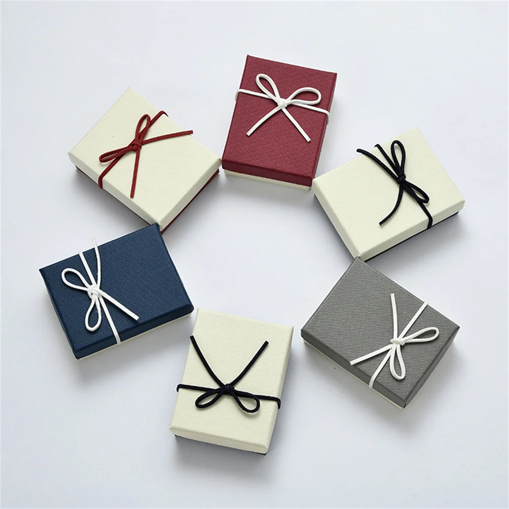 

Square Jewelry Box Personalized Exquisite Gift Fashionable Packaging Display Earring Ring Bracelet Storage Box Jewelry Organizer