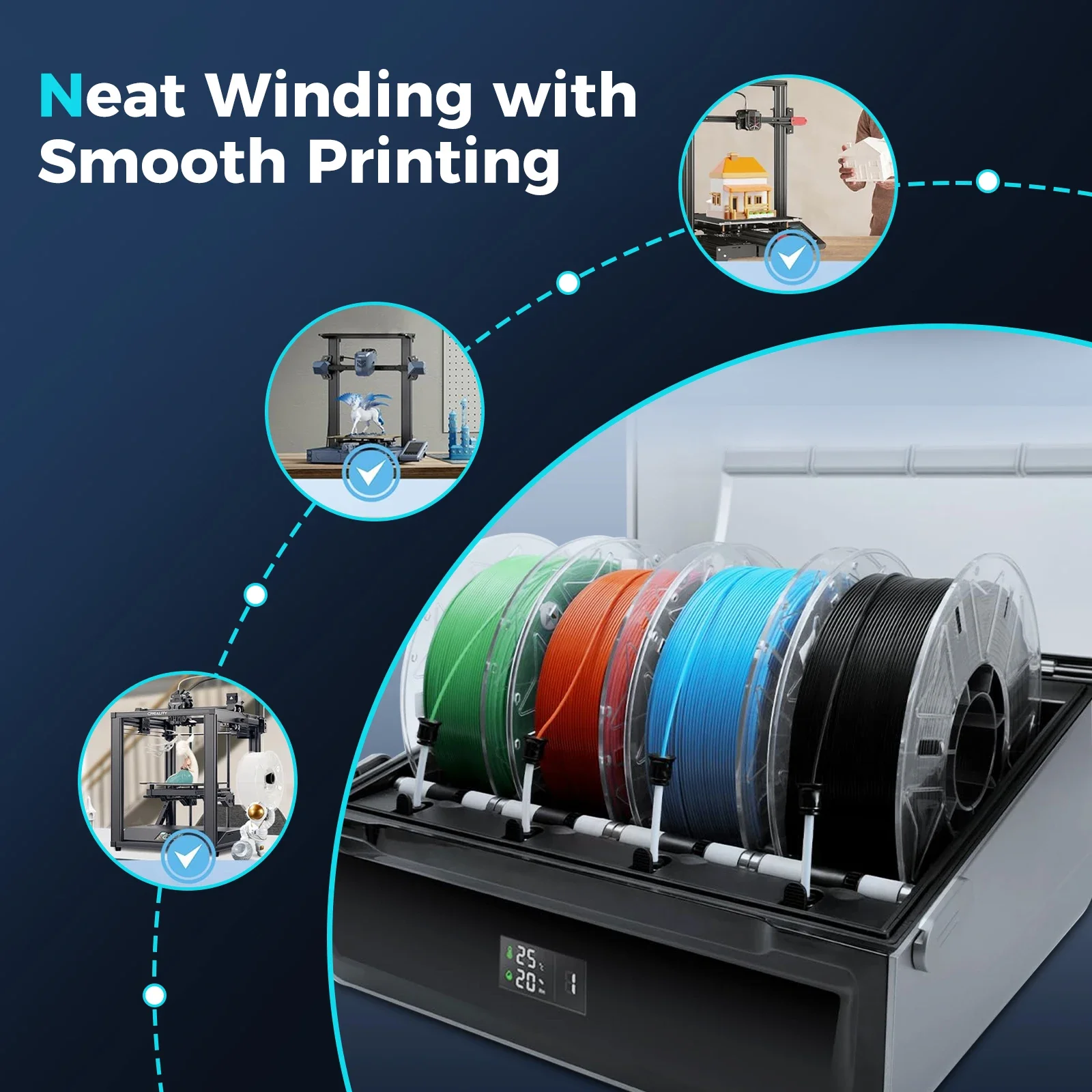Hyper PLA RFID Filament 1KG 3