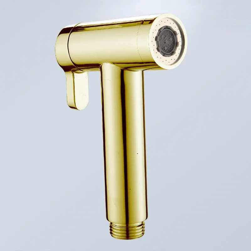 Description Picture 5 of itemMulticolor Brass Toilet Sprayer Bidet Sanitary Single Cold Water Faucet Spray Gun Hand Shower Bathroom Hardware Accessories