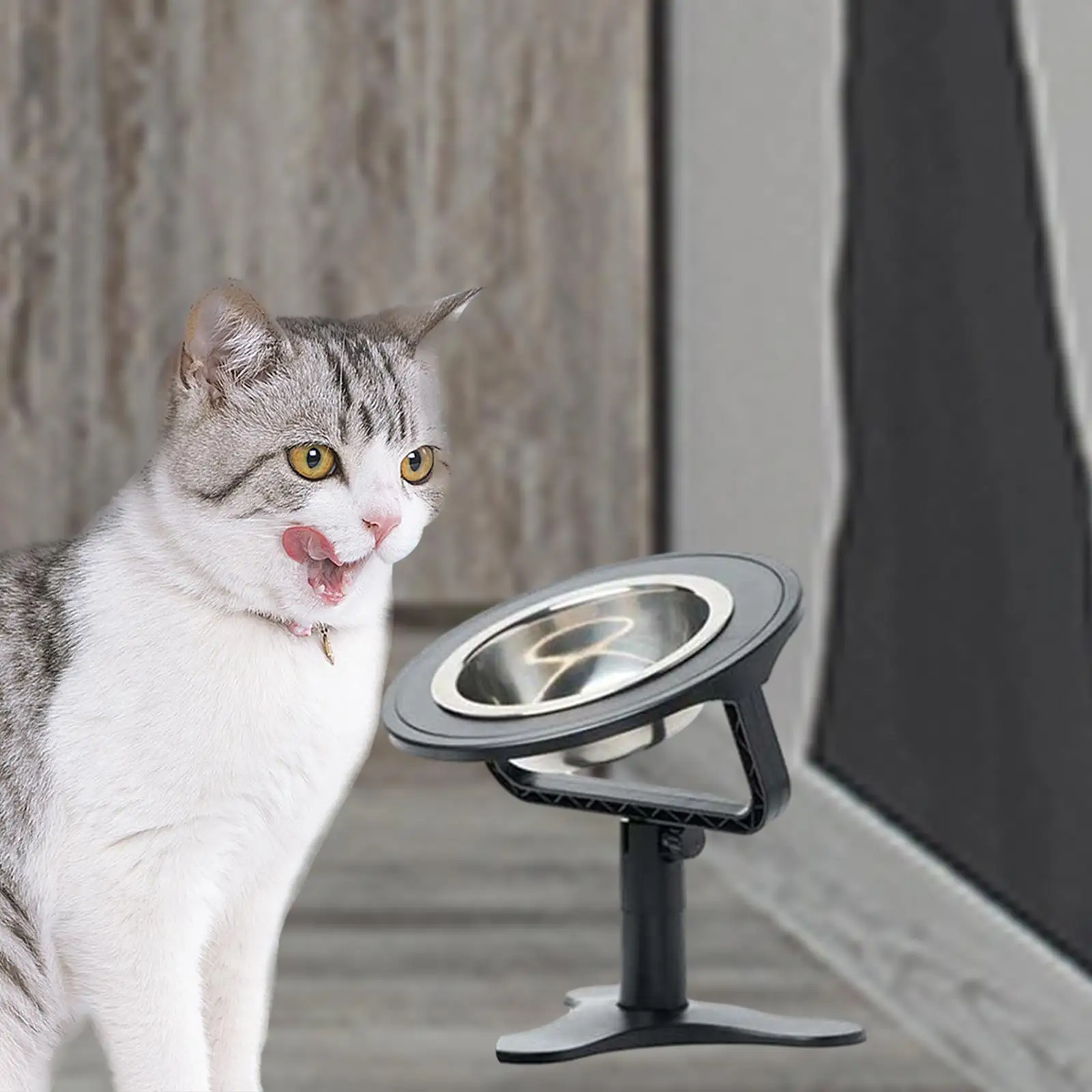 

Подставка для собачьих чашек противоскользящая прочная компактная гладкая поверхность Универсальная