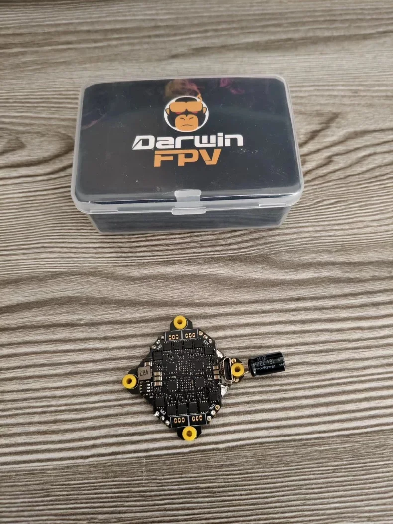 Контроллер полета DARWINFPV F411 AIO ELRS Whoop Blheli_S Betaflight F4 15A OSD BEC BL_S 1-3S 4In1 ESC для RC Drone FPV Racing