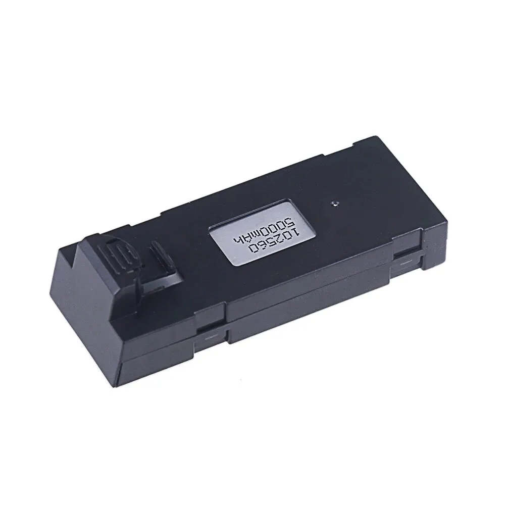 Lot de 4 Batteries Drone E88 5000mAh avec Chargeur - Autonomie Prolongée