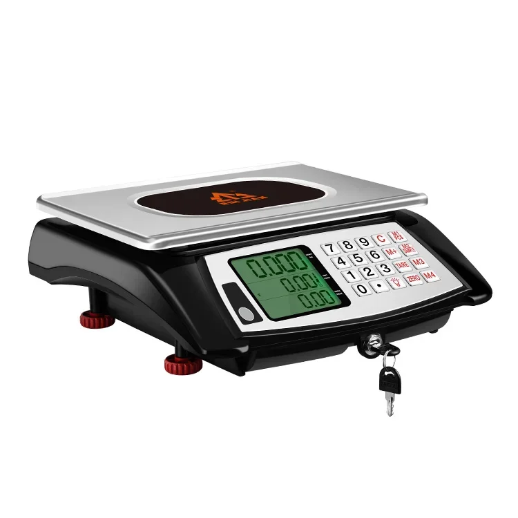 New Stock Arrival Stainless steel Lcd Digital Weighting Electronic Balance Price Computing Scales