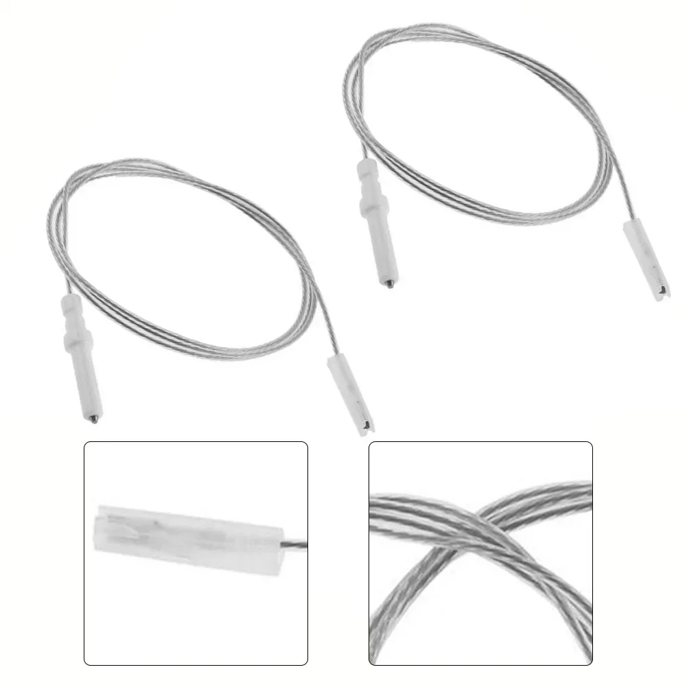 gas stove igniter Gas Cooker Range Stove Part Ignition Electrode Plug 900mm Ignition Wire 35mm/40mm/45mm Spare Parts Ignitor 2pcs