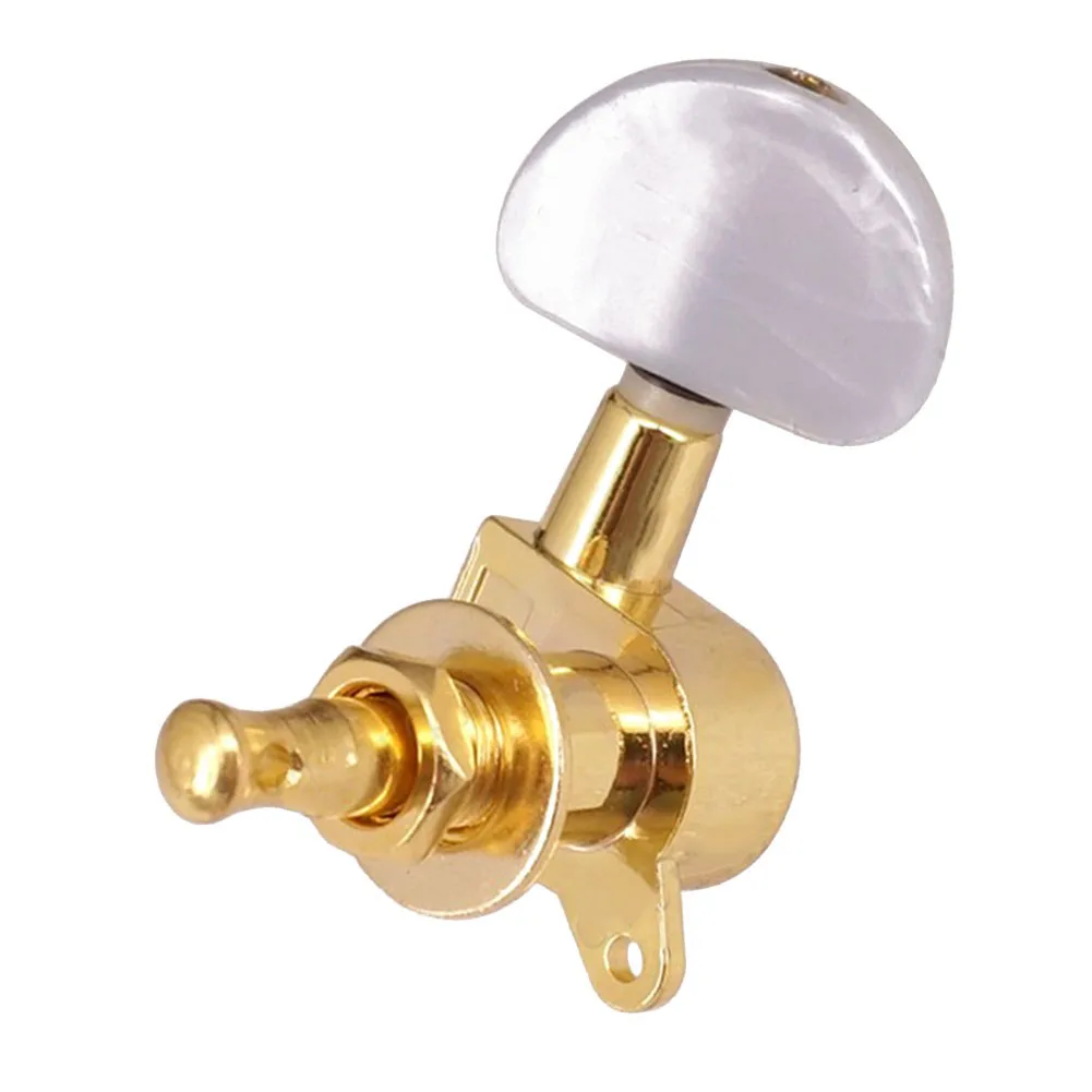 

Fully Enclosed Electric Guitar String Knobs Folk Guitar String Winder Tuning Keys Guitar Tuning Peg Key Machine Heads Tuners