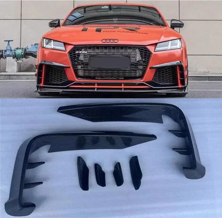 

Передний бампер из углеродного волокна для AUDI TT RS TTRS 2015 2016 2017 2018
