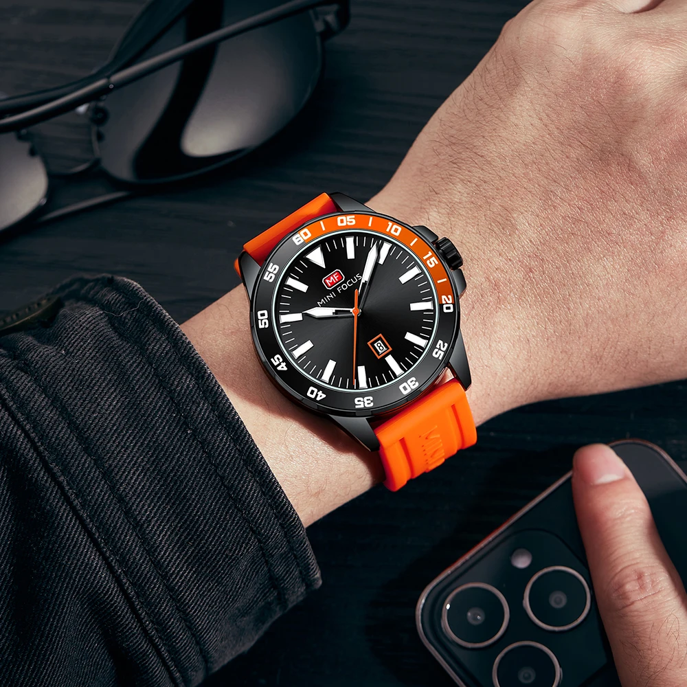 Montre à quartz MINI FOCUS pour homme étanche_voghion.com