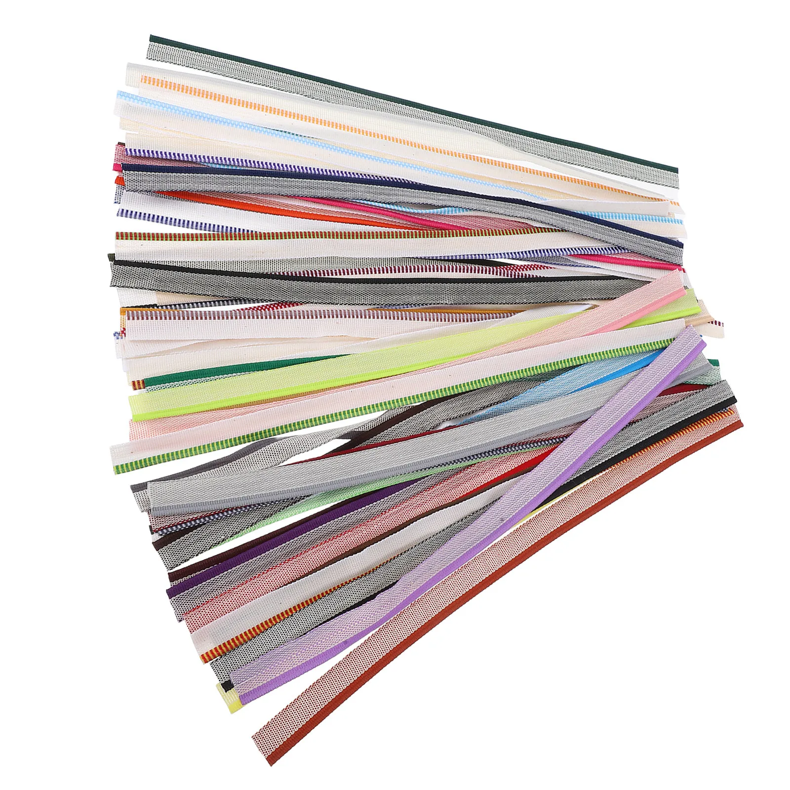48Pcs 제본 용품 DIY 책 수리용 조절 가능한 헤드밴드 스트립 공예 스크랩북 재료 헤드밴드 바인딩
