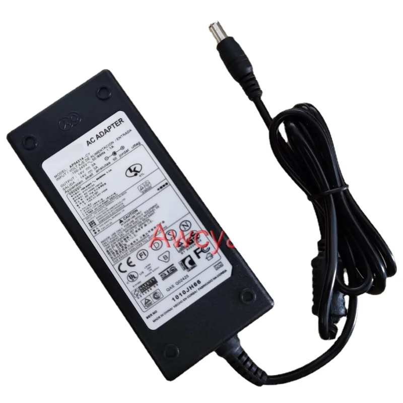 Power adapter 14V 3A Adapter For Samsung LCD Monitor BX2235 S22A100N S19A100N S22A200B S22A300B S23A300B S19A300B S20A300B