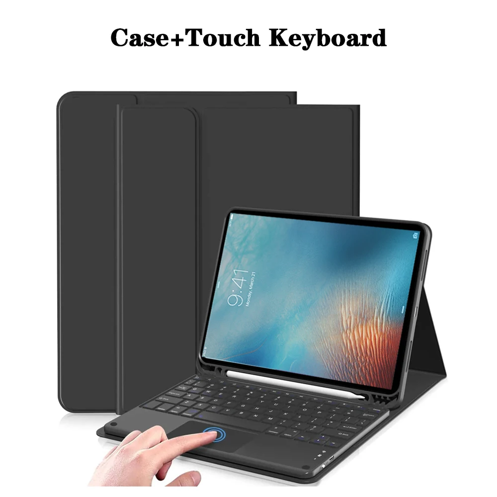 Premium Tablet Case with Detachable Keyboard and Pencil Holder, 9.7 Inch