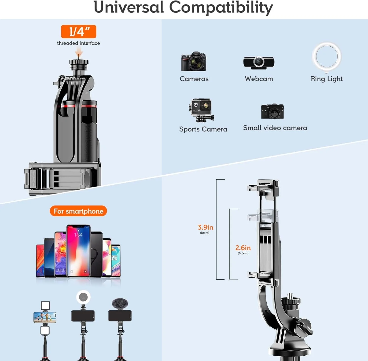 130cm Selfie Stick Tripod Smartphone Tripod Stand Wireless Remote Control Portable Retractable Cell Phone Tripod selfie stick