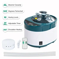 4L Sauna Steam Generator Portable Sauna Steamer with Remote Control Home Sauna Steam Pot Stainless Steel Pot 1