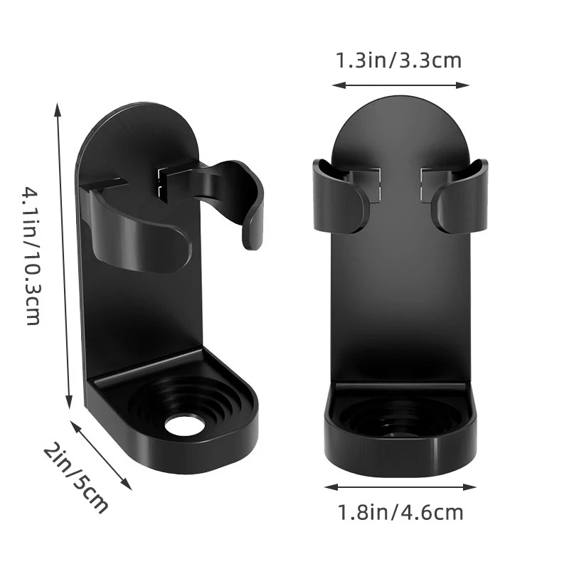 Razor Holder Electric Shaver Razor Wall-Mounted Traceless Toothbrush Stand Rack Space Saving Bathroom Accessories