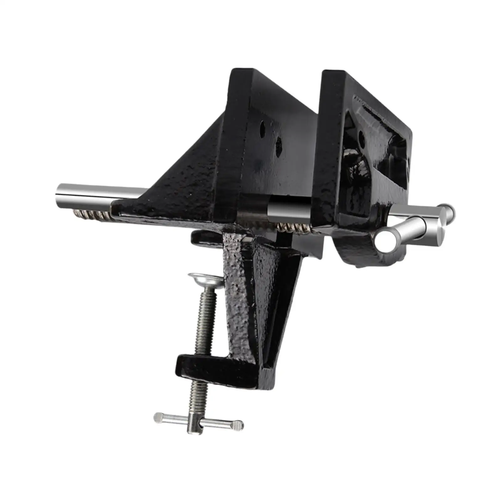 Woodworking Vise Easy Adjustment Home Vise Multipurpose Clamping Vise for Welding and DIY Home Workshop Metalworking Woodworking 2