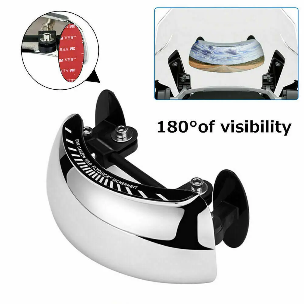 

180 Degrees Windshield Blind Spot Rearview For DUCATI 899 959 1199 1299 Panigale 749