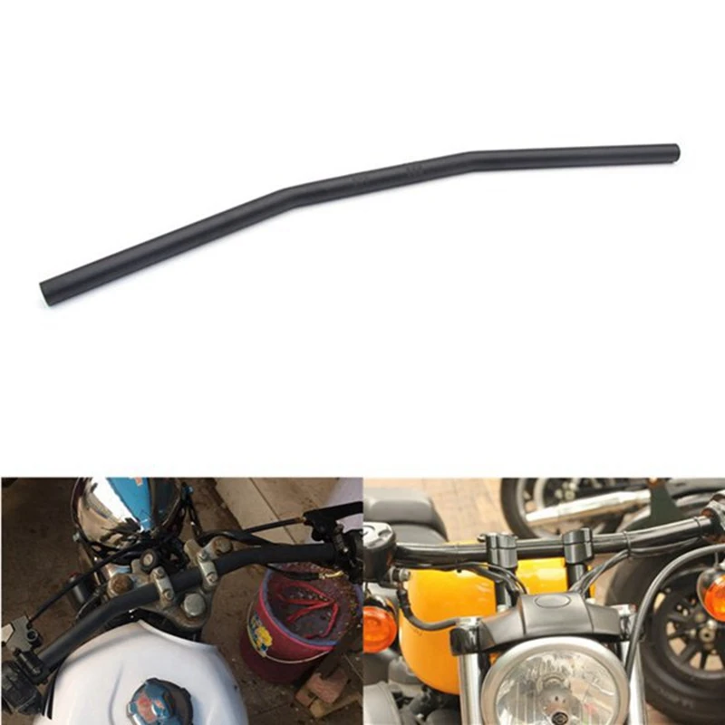 

2X 7/8 Inch Motorcycle Handlebar 22Mm Black Drag Straight Bar Cafe Racer For Honda Kawasaki Yamaha Suzuki Chopper Bobber