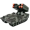 Military War 2.4g Rc Missile Vehicle Battle Remote Control Toy Car With Shoot Bullets Model Tank Electronic Acousto-Optic Toys 6