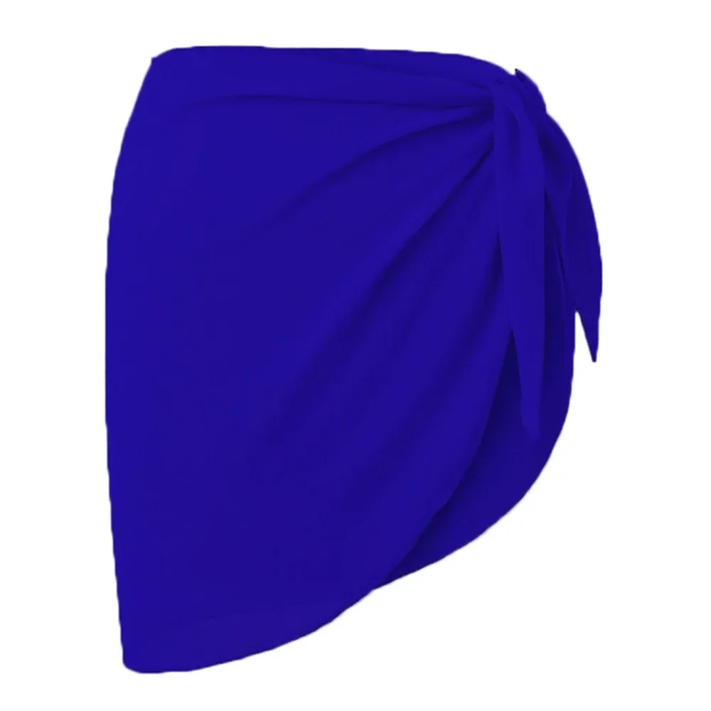Summer Sheer Chiffon Sarong Skirt - Women's Swimsuit Cover-Up