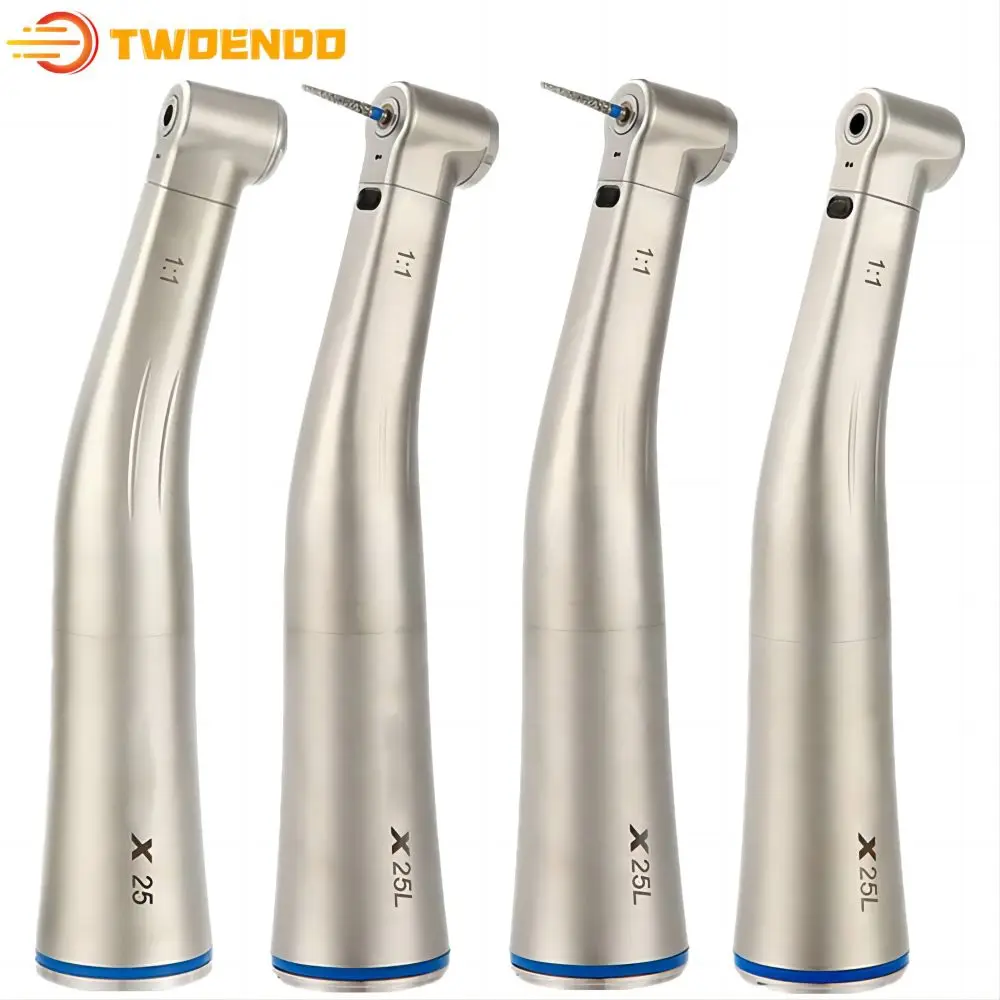 Pièce à Main Dentaire Haute Vitesse à Fibre Optique Et LED ETERFANT - Style NSK, Bouton Poussoir, Vitesse 380 000-480 000 Tr/min