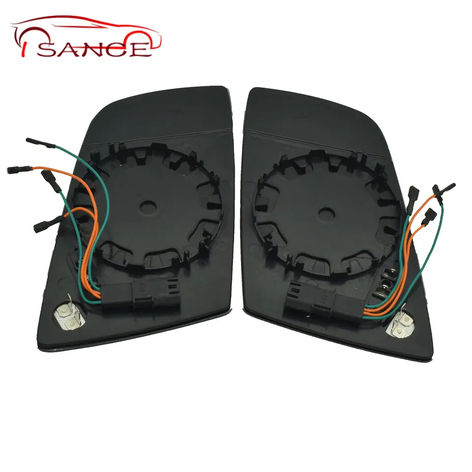 KSTE Thermo-Paar vleugelspiegel van glas, compatibel met E60 E61 E63 03-10 51167065081 51167065082 KSTE Thermo-Paar vleugelspiegel van glas, compatibel met E60 E61 E63 03-10 51167065081 51167065082
