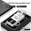 Xiaomi Hot 50000mAh 120W Power Bank Super Fast Charging Powerbank Portable Mobile Power With 4 Wire for iPhone Samsung HUAWEI 4