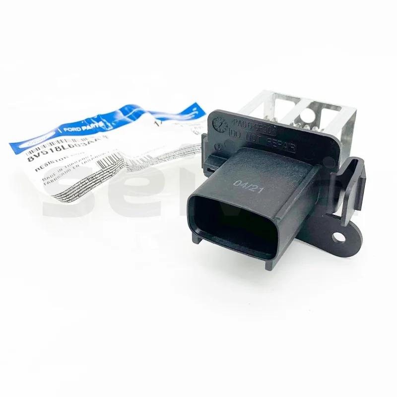 Fuse Holder Car Fuses Kit Car Radiator Fan Blower Motor Resistor Fit for Ford Fiesta MK8 ECOSPORT 2013-8V518L603AA 8V5Z-8L603-A Fuse Adapter