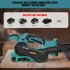 Cordless Belt Sander for MAKITA 18V Battery (NO Battery) Brushless Power Sander Electric Sander Machine, Dust Bag Included 6