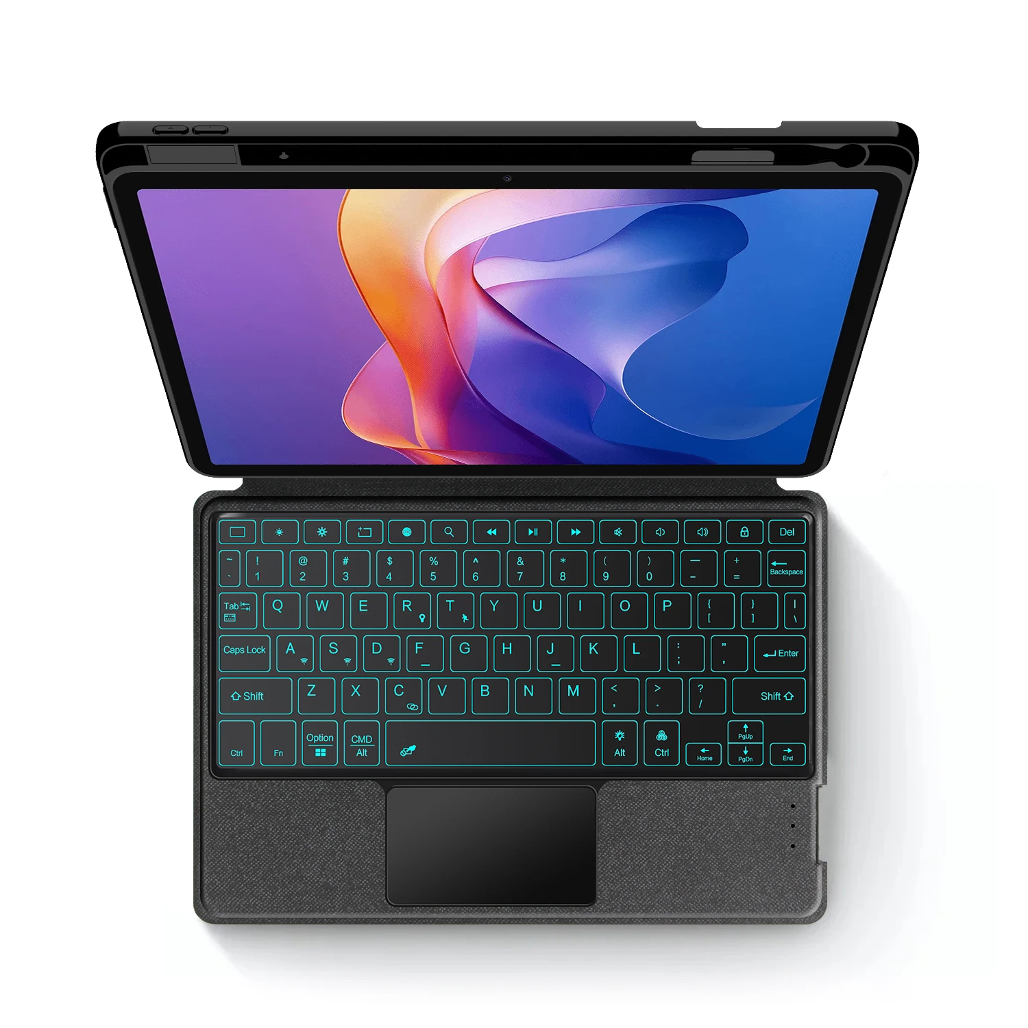 AJIUYU Removable Smart Trackpad Magic Keyboard Case
